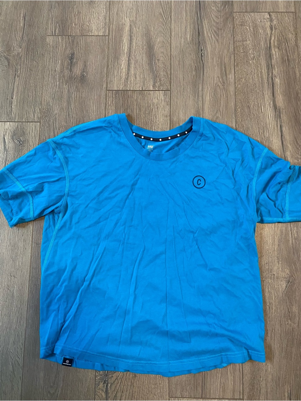 Ciele Short Sleeve Crew Tee in Bright Blue